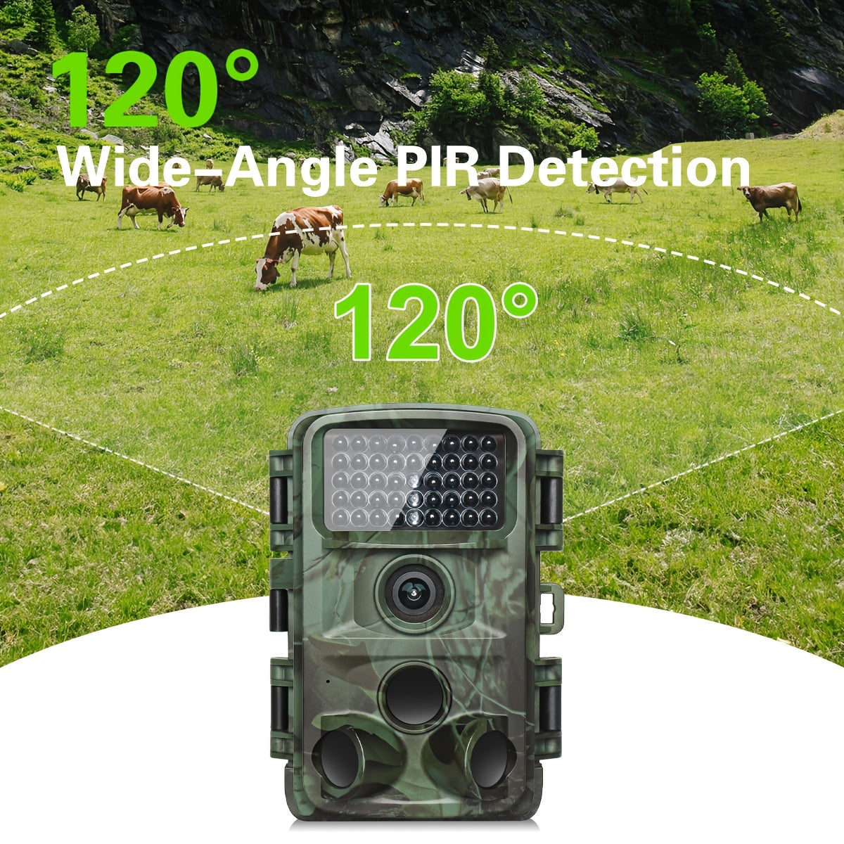 NNETM Trail Camera with Night Vision (2.7K 32MP)-1