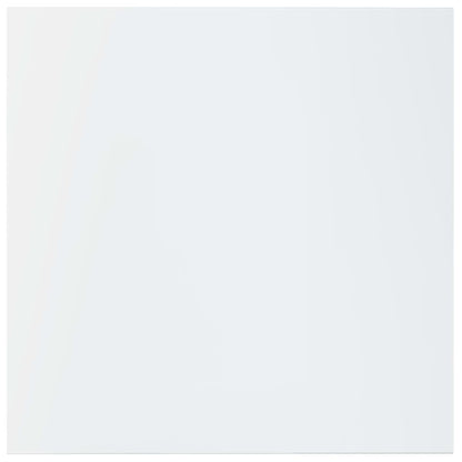 NNEVL Bookshelf Boards 4 pcs High Gloss White 40x40x1.5 cm Chipboard-3