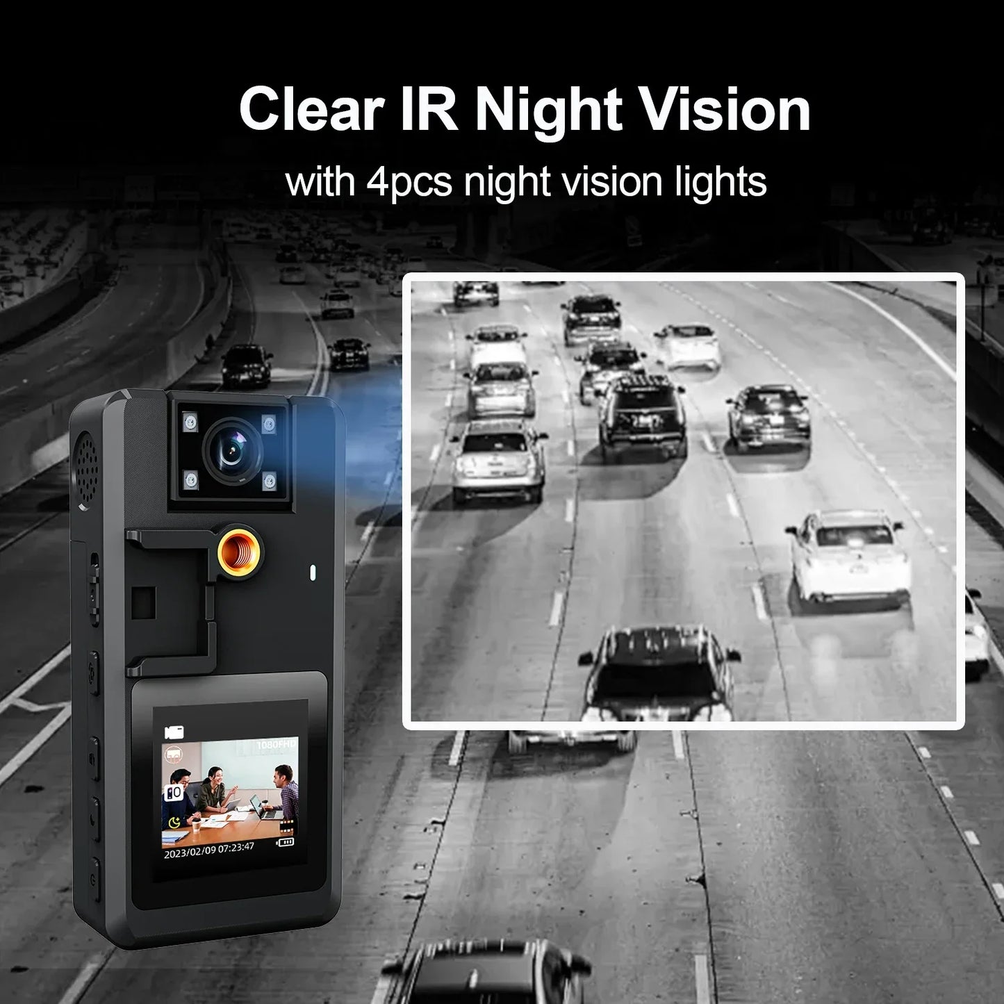 Mini Dash Cam Night Vision HD (1296P)-4